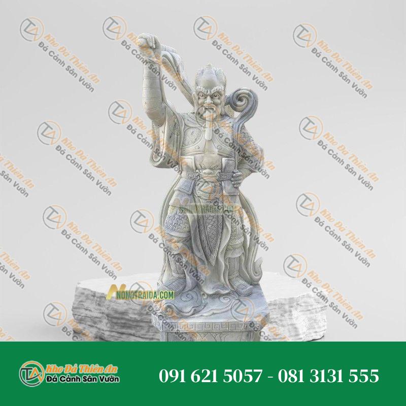 Tượng Tiêu Diện Đại Sĩ Đá Trắng Đà Nẵng 150cm – Khodathienan.com
