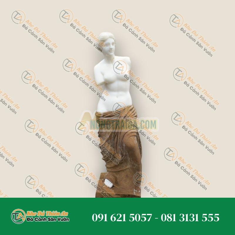 Tượng Venus de Milo – Đá Carrara & Đá Vôi Nâu | Khodathienan.com